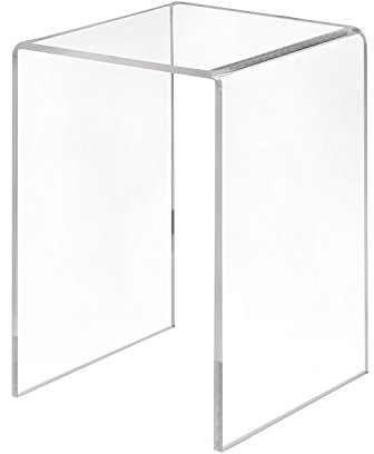Zeigis Dekobrücke 100x150x100mm aus transparentem Acrylglas/PMMA/U-Ständer