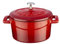 Lava Cookware LV y TC 10 K1 Mini Casserole Redondas, diámetro 10 cm, Hierro Fundido, Color Rojo