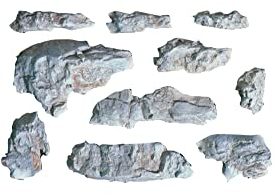 Woodland Scenics Rock Mold Outcroppings C1230 Gießform kleine Felsen