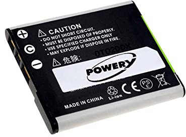 Batteria per macchina fotografica digitale Sony Cyber-shot DSC-W510, 3,6V, Li-Ion