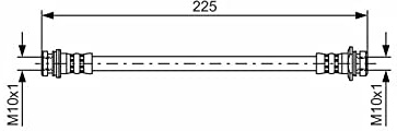 Bosch 1987481387 Brake Hose