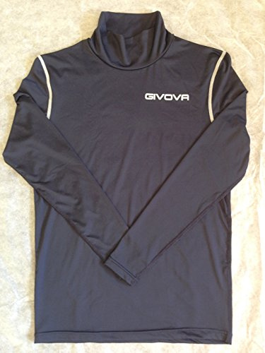 Givova, corpus 3 elastisches ärmel- unterhemd m/l, blau, S