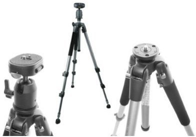 Ex-Pro Heavy Duty Professional Camera Tripod with Pro Ball Head and Lens Cleaning Pouch for Canon/JVC Everio/Panasonic/Sanyo/Sony Handycam