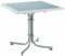 Best 26538888 Tisch Boulevard quadratisch 80 x 80 cm, Silber