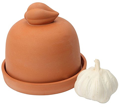 Dexam 17851022 Terracotta Garlic Baker, 13cm