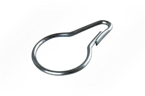 LYSEL® Birnenförmiger Druckring, (D) 30mm in grau (100 Stück)