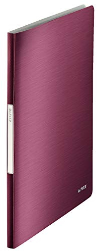 Leitz Sichtbuch Style Sichtbuch Style, A4, PP, 40 Hüllen, granatrot, 39590028