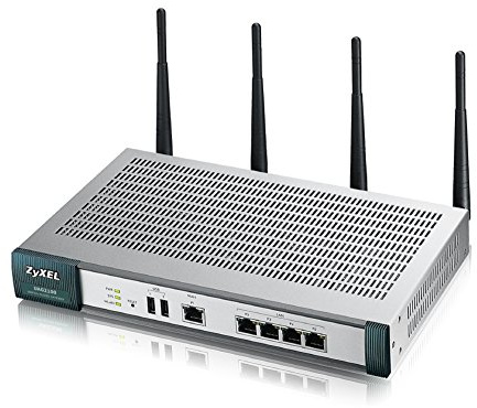 Zyxel UAG2100-EU0101F moderner Wireless WLAN Router (300 Mbps, 2dBi, 2X USB 2.0)