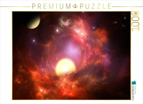 CALVENDO Puzzle Der rote Nebel | 1000 Teile Lege-Größe 64 x 48 cm Foto-Puzzle für glückliche Stunden