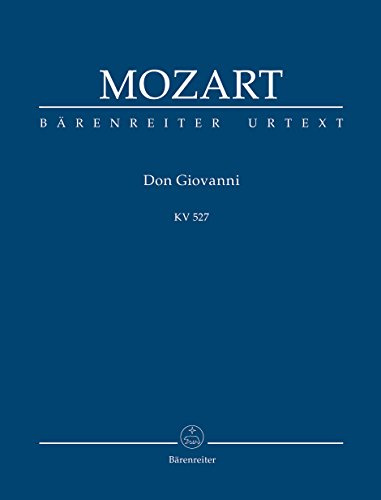 Il dissoluto punito ossia il Don Giovanni KV 527. Dramma giocoso in zwei Akten. Studienpartitur, Urtextausgabe