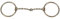 Western SS Twisted Draht Trense O-Ring Bit