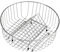 Teka Cesta 370.145 - Escurreplatos de Acero Inoxidable de Ø37cm, Formato Redondo, Encaja a la Perfección con tu Fregadero Teka, Material Duradero, Color Acero inoxidable