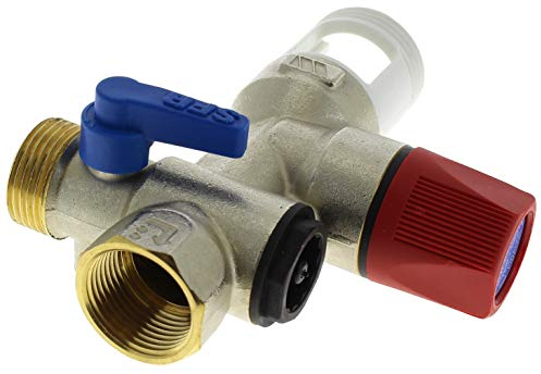 Accessori per scaldacqua - Gruppo sicurezza acciaio inox anticalcare