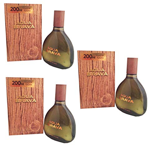 Agua Brava After shave 200ml (pack of 3)