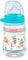 NIP Weithalsflasche mit Anti-Kolik Sauger: Baby Trinkflasche mit ACTIFLEX- System, Made in Germany, BPA-Frei, Silikon, Einheitsgröße, Saugloch M-mittlerer Trinkfluss, 260 ml, Girl