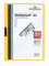 Durable Klemm-Mappe Duraclip Original 30 (für 1-30 Blatt A4), 25 Stück, gelb, 220004