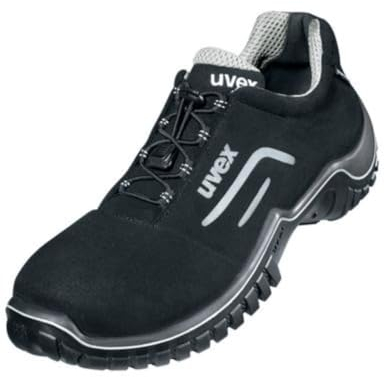 Uvex Motion Style Arbeitsschuhe - Sicherheitsschuhe S2 SRC ESD - Schwarz, Größe:44