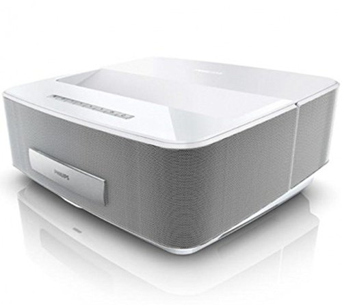 Philips HDP1550 Screeneo Ultra Short Throw Projecteur 3D Smart LED MP4 (4 Go de mémoire, 2x HDMI, 1x HDMI)