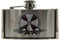 eeddoo® Gürtelschnalle - Trinkflasche Keltenkreuz mit Totenköpfen - Skull (Buckle für Wechselgürtel für Damen und Herren | Belt Frauen Männer Oldschool Rockabilly Metall Biker Western Trucker Casino)