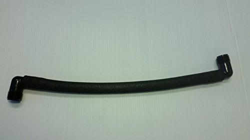 RAIN BIRD 5 Stück Regneranschlusssystem 30 cm flexibler Abzweigschlauch Schwarz, 1/2 Außengewinde x 1/2 Außengewinde, Gartenbewässerungsschlauch, Sprinkleranschluss, Hardware-Tubing, 5 Stück