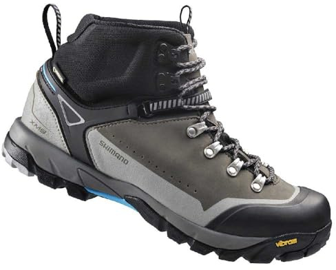 Shimano Fahrradschuhe XM Radschuhe SH-XM9 GR. 44 SPD Versenkt Gore Tex Vibram, Unisex-Erwachsene Radsportschuhe - Mountainbike, Grau (Grey), 44 EU
