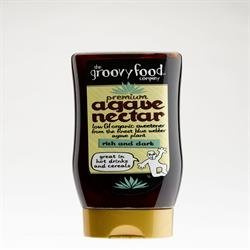 12 Pack of Groovy Food Groovy Dark Agave Nectar 250 ML