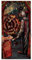 Amscan 241164 - Türdekoration Creepy Carnival Side Show, Größe 165 x 85 cm, Plastik, Raumdekoration, Hängedekoration, Gruselhaus, Halloween