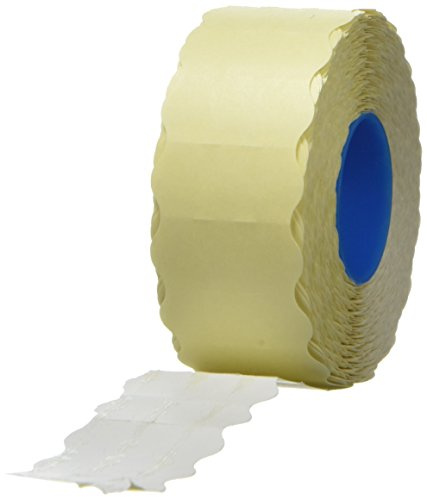 Avery 668158 Etiketten für Etikettierpistole 1-Linie abnehmbar (12 x 26 mm, 1500 pro Rolle) - Weiß, 10 Stück