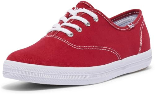 Keds Women's KEDS CHAMPION Sneaker, Red, 4 UK