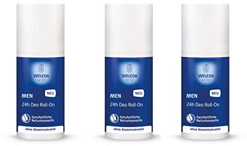 Weleda Men-Aktiv 24h Deo Roll-On 3x50mlVORRATSPACK