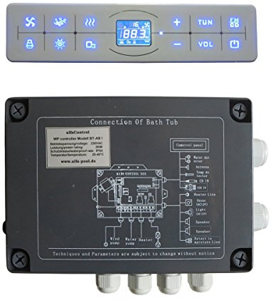 WP Controller BT-AB I 230V Whirlpool Steuerung komplett