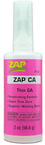 Pacer Technology (Zap) Zap CA Adhesives, 2 oz