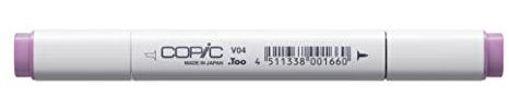 COPIC Classic Marker Typ V - 04, Lilac, professioneller Layoutmarker, mit einer breiten und einer feinen Spitze