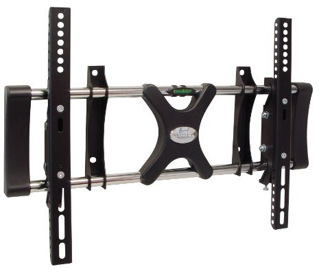 mywall 30-1L LCD/Plasma-Bildschirm-Wandhalterung 26 - 42'' (66-107cm) verschiebbare Einhängeschienen Tragkraft 30 kg neigbar schwarz 20 Jahre Garantie