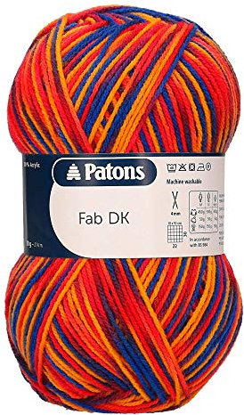 Patons Fab DK, Raspberry (2326), 100g