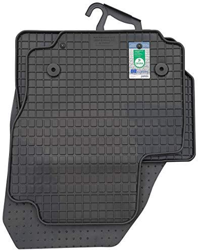 PETEX Gummimatten passend für Mondeo ab 06/2007-11/2014 Fußmatten schwarz 4-teilig