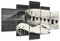 Visario Leinwandbilder 5501 Bild auf Leinwand Flugzeug, 5 Teile