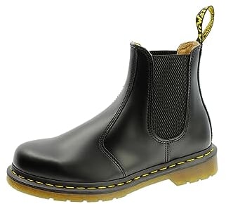 Dr. Martens 2976 SMOOTH BLACKPLAIN WELT, Stivaletti Unisex Adulto, Nero, 40