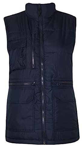 Regatta Professional Men's Steller Multi-Zip Ripstop Insulated Bodywarmer Gilet Jacket, Navy, size X-Large