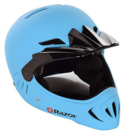 Razor Child Full Face Helmet, Matte Blue