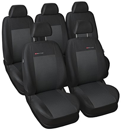 Mossa - Maßgeschneiderte Sitzbezüge Auto kompatibel mit Ford C-MAX MPV (2003-2010) - Autositzbezüge Schonbezüge für Autositze - E3