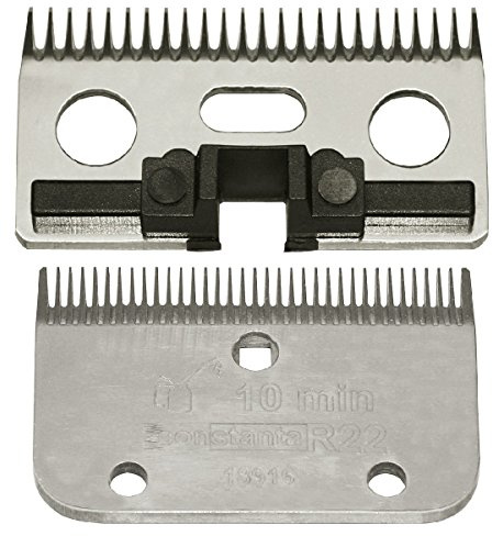 Kerbl 18916 R22 Constanta Set of Clipper Blades 24/35 Fine Teeth