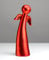 Weihnachtsengel Weihnachten Engel Keramik modern rot 15 cm