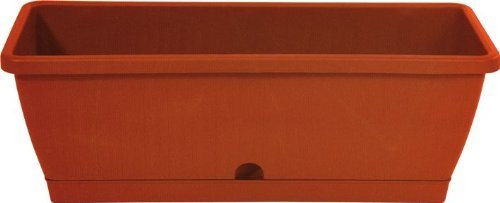 OEM SYSTEMS Vaso rettangolare in polipropilene 60x20x18H cm – Capacità: 12 litri