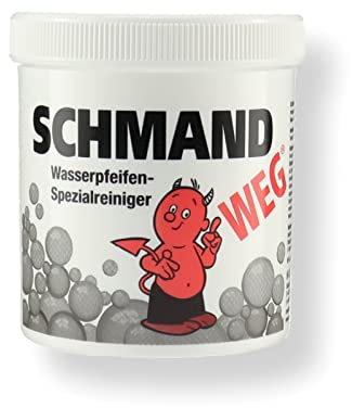 Budawi® Schmand Weg Reiniger Wasserpfeifen Spezialreiniger Bong Cleaner Schmant Ex 140 g