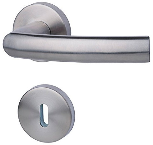 Süd-Metall 32520010 Edelstahl Katy-R Türbeschlag für Zimmertüren