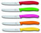 Victorinox Tomatenmesser Swissclassic Rund Well 5er Set Bunt Gemischt, 11 cm, 6.783R.5
