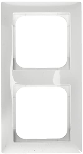 Busch-Jaeger 459850 1722-914 Rahmen 2-fach alpinweiß Busch-Balance SI,Maße(HxBxT):152mmx81mmx12mm