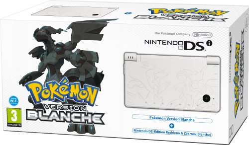 Console Nintendo DSi blanche + POKéMON version blanche - édition Limitée