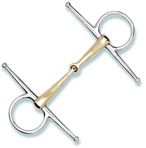 Stübben Gebiss 2276 Schenkeltrense einfach gebrochen - 14,5 cm - 16 mm - Sweet Copper